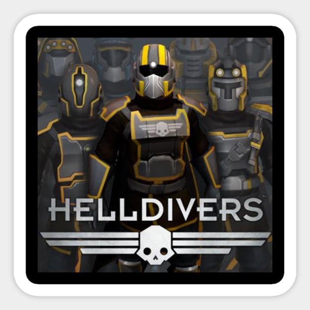 Helldivers 2 Sticker by Roxy Khriegar Store